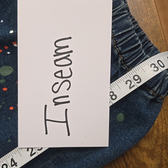 ashley stewart paint splatter jeans - Picture 6 of 6